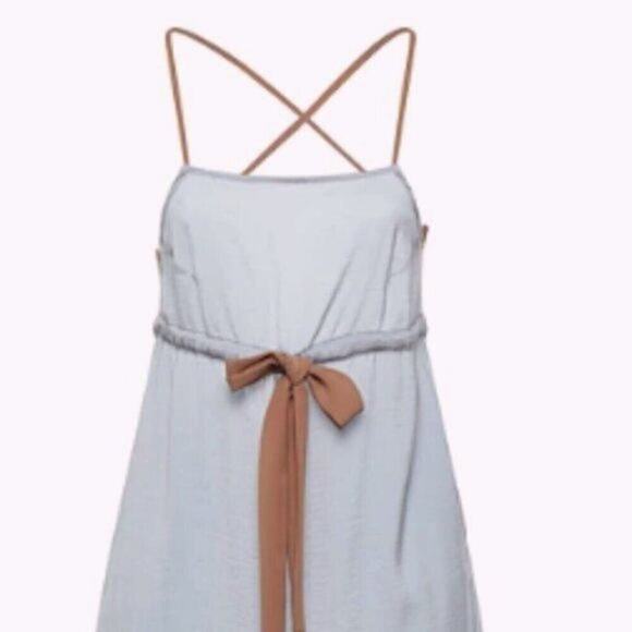 For Love and Lemons slip dress sky blue M - Picture 7 of 11
